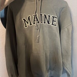 Brandy Melville Olive Green Women's Sweater